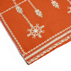 Rust Embellished 2 piece Lawn Suit