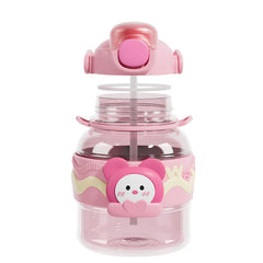 Cute Cartoon Kids Water Bottle - BPA-Free, Leak-Proof, 1000ml