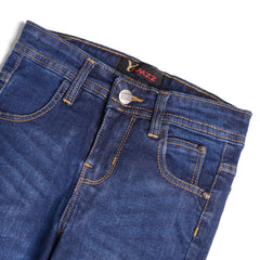 Boy's Dark Blue Jeans