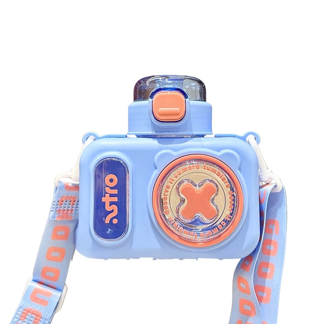 Cute camera style water bottle for kids – Yumzz Baby Collection Pakistan