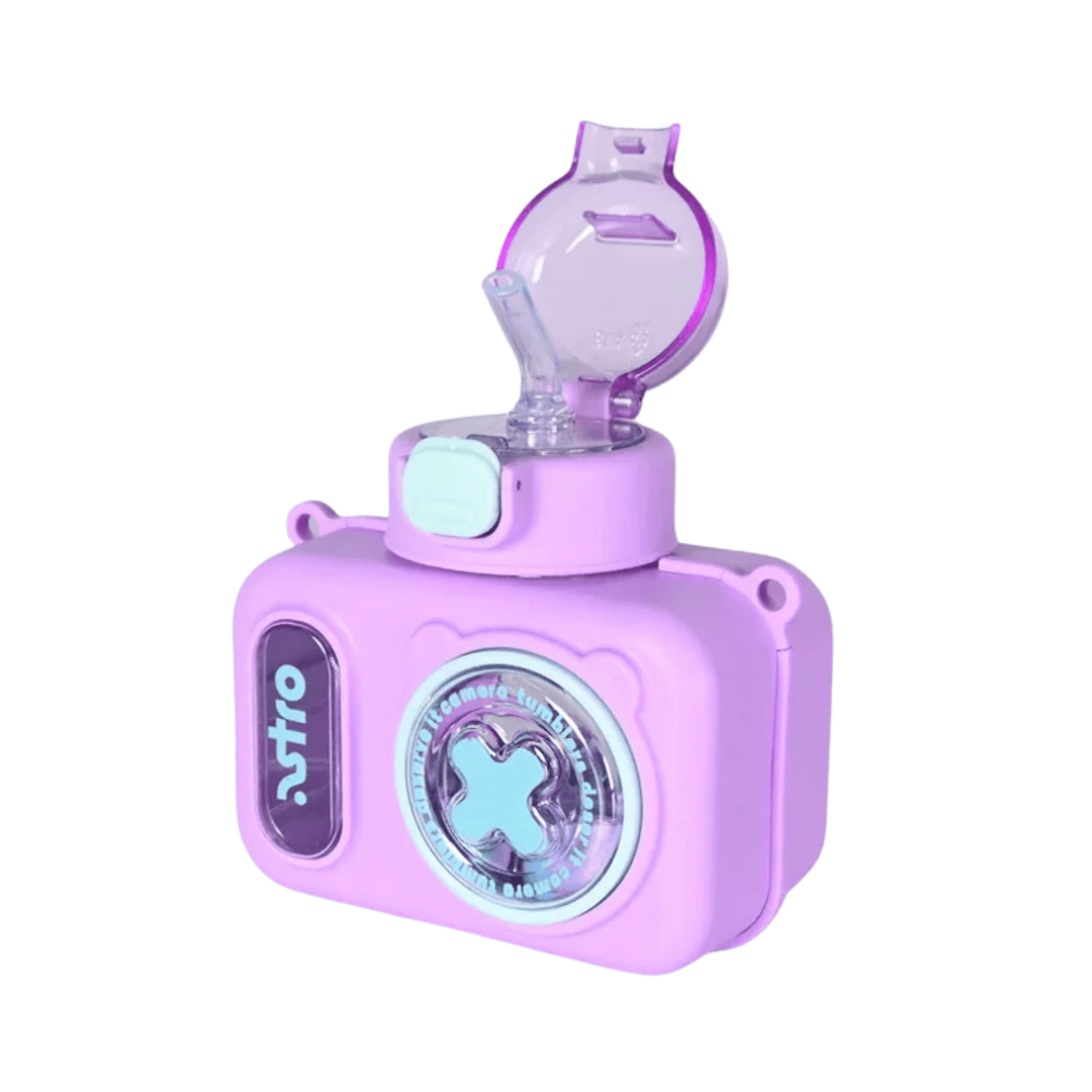 Cute camera style water bottle for kids – Yumzz Baby Collection Pakistan