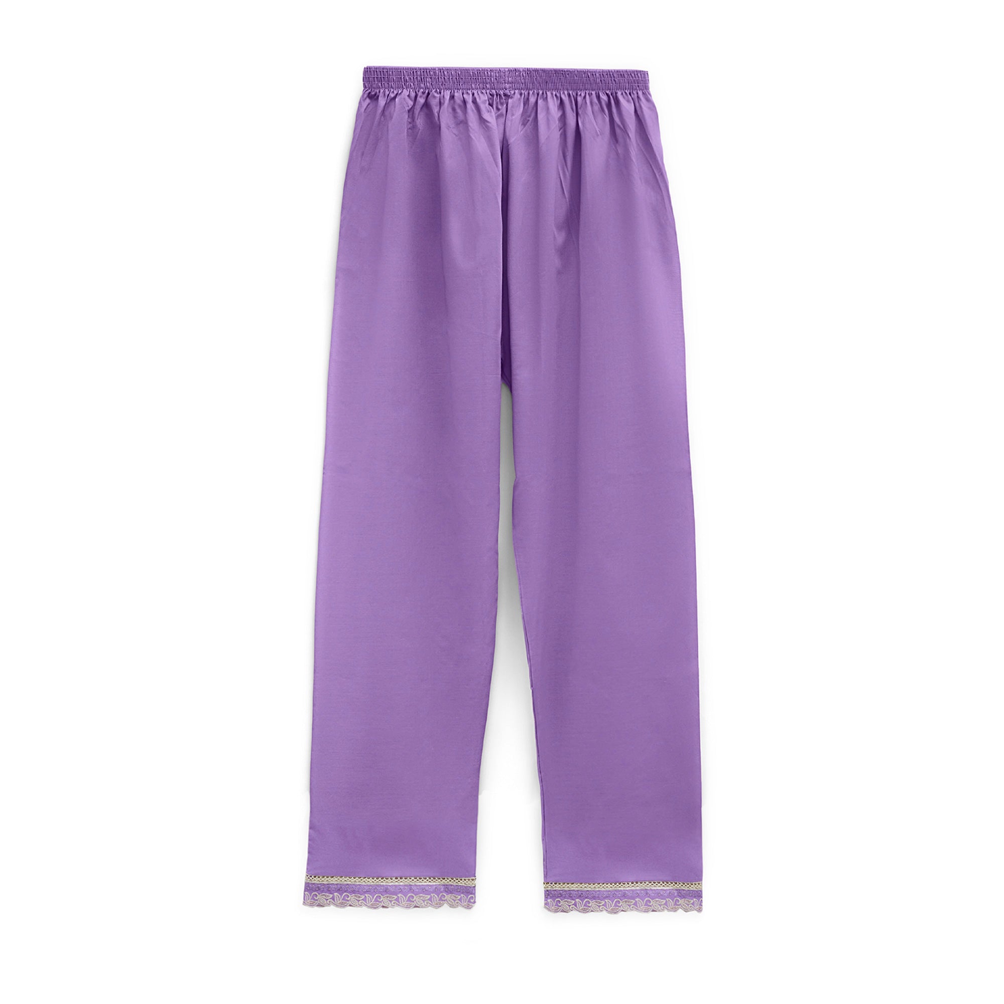 Lilac Embellished 2 piece Lawn Suit