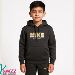 Nike boys tracksuit with 'Just Do It' hoodie and pants, perfect for active days from Yumzz Baby Collection.