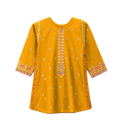 Embroidered Mustered 2 Piece Suit 104