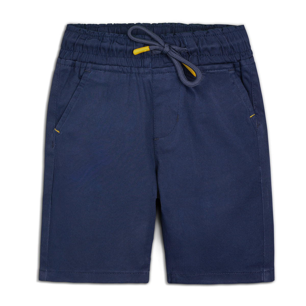 Boys' Navy Blue Cotton Shorts
