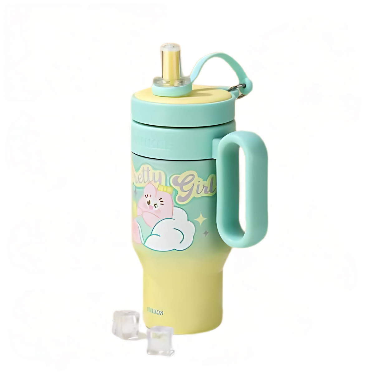 Pretty Kids Water Bottle – Cute, Leakproof & Travel-Friendly